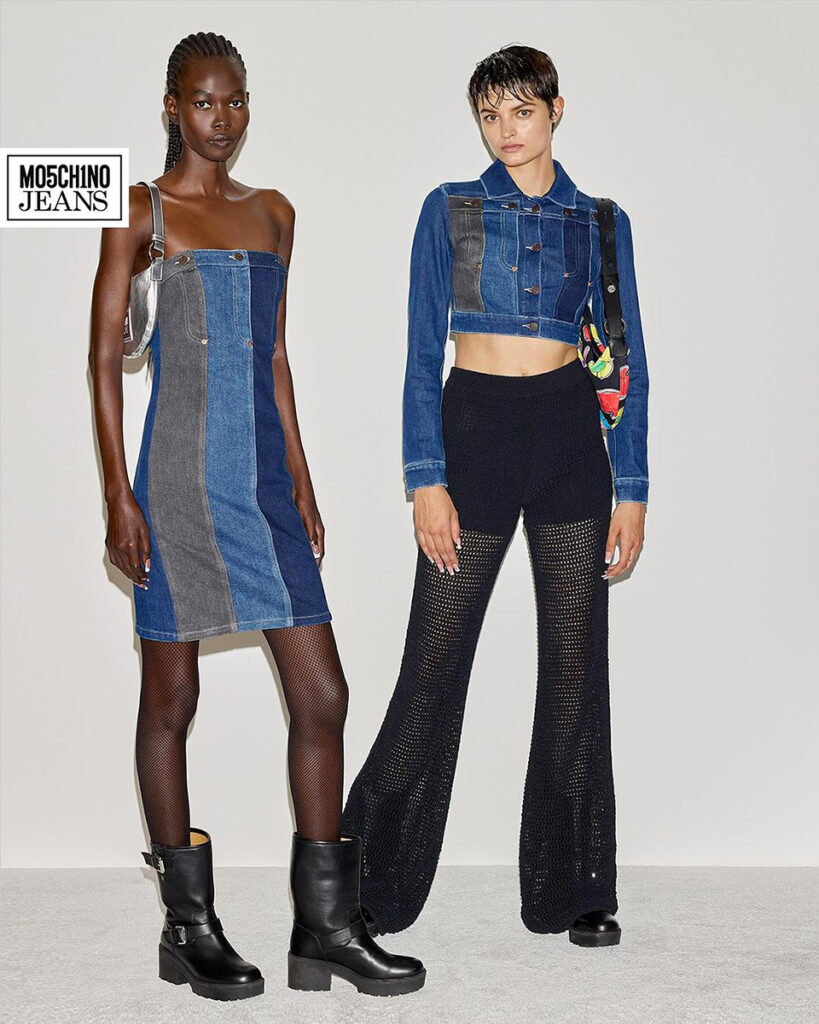 Moschino jeans - photographer daniele rossi - styling lorenzo posocco - makeup sissy belloglio - w-mmanagement - wm-artist management - milano