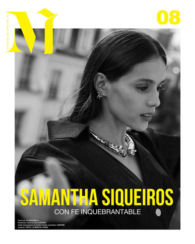samantha siqueiros - m revista de milenio - photographer david roemer - hair olivier lebrun - w-mmanagement - wm-artist management