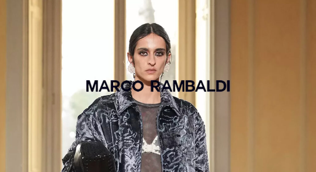 marco rambaldi - fashion show - fall winter 24 - makeup ricky morandin - makeup artist - w-mmanagement - wm-artist management - milano - agency