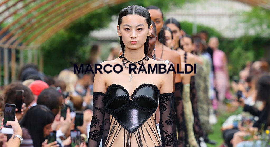 marco rambaldi - fashion show - spring summer 24 - makeup ricky morandin - makeup artist - w-mmanagement - wm-artist management - milano - agency