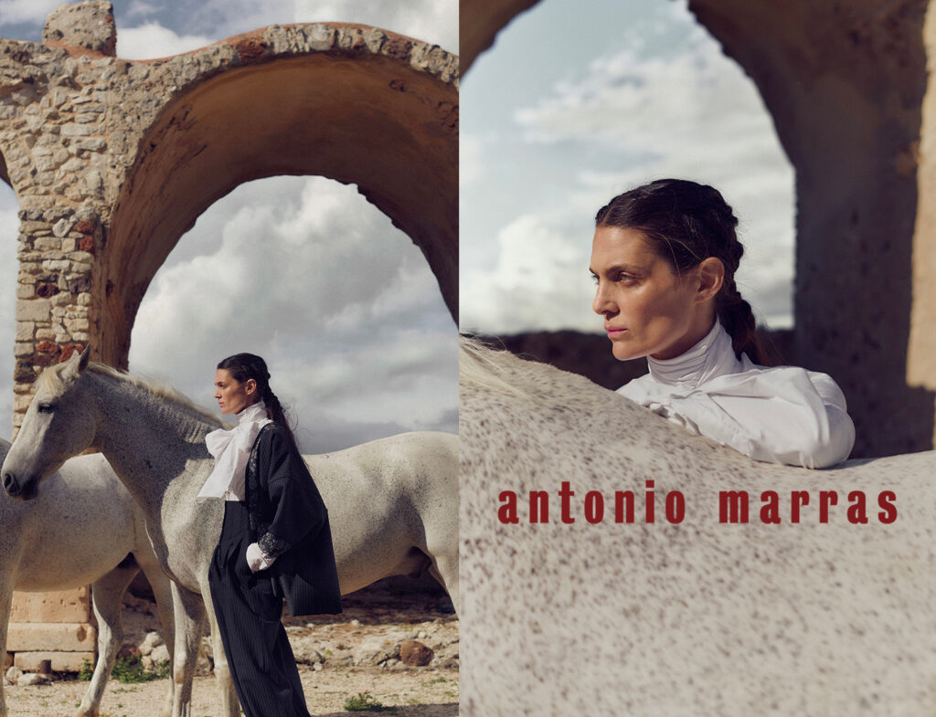 antonio marras - fw24 - eleonora d'arborea - makeup ricky morandin - w-mmanagement - wm artist management - milano - agency