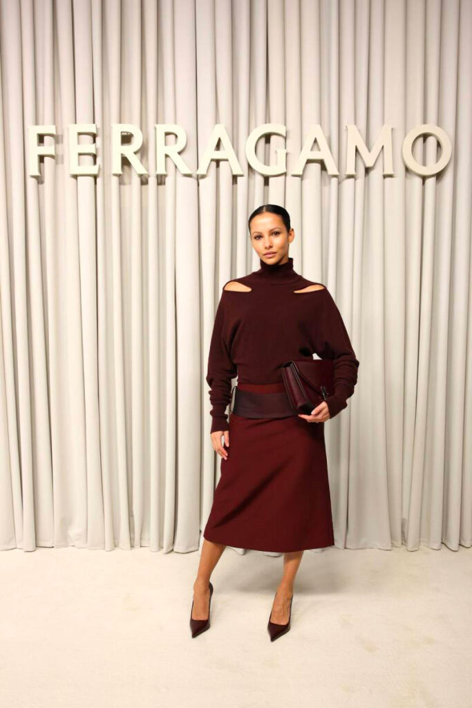 francesca hayward - tod's - makeup ricky morandin - hair francesco avolio - w-mmanagement - milano - agency