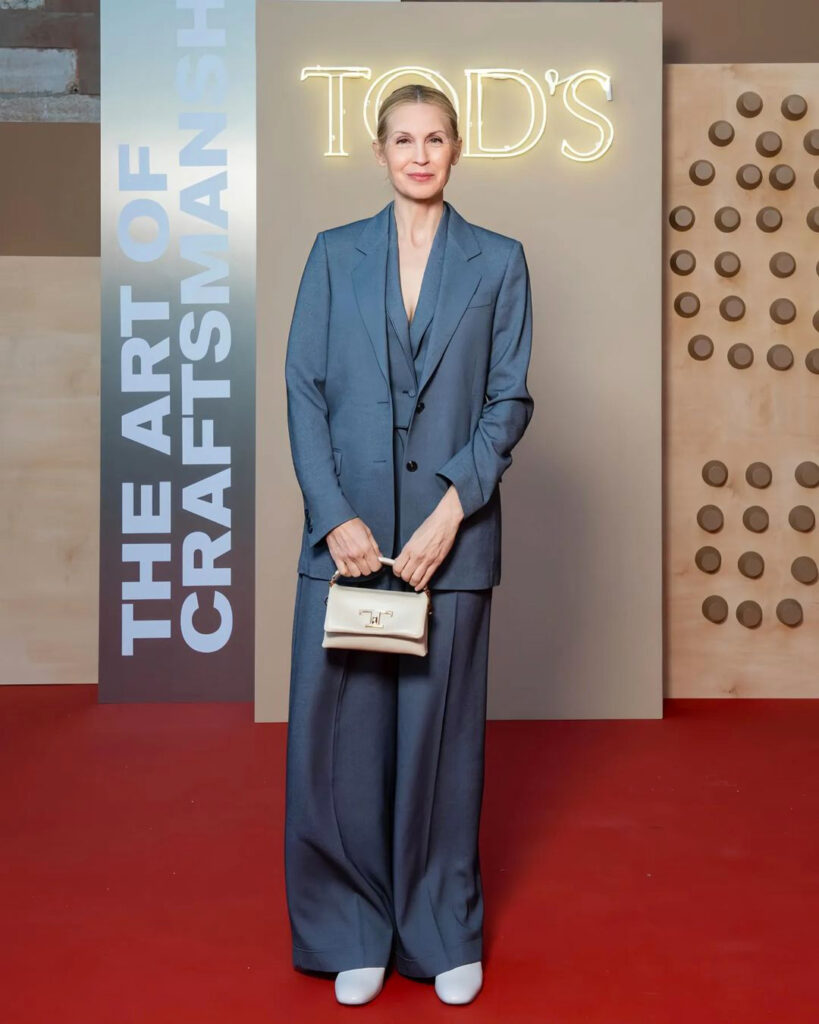 kelly rutherford - tod's - venezia - makeup artist amy kourouma - w-mmanagement - wm-artist management - milano - agency