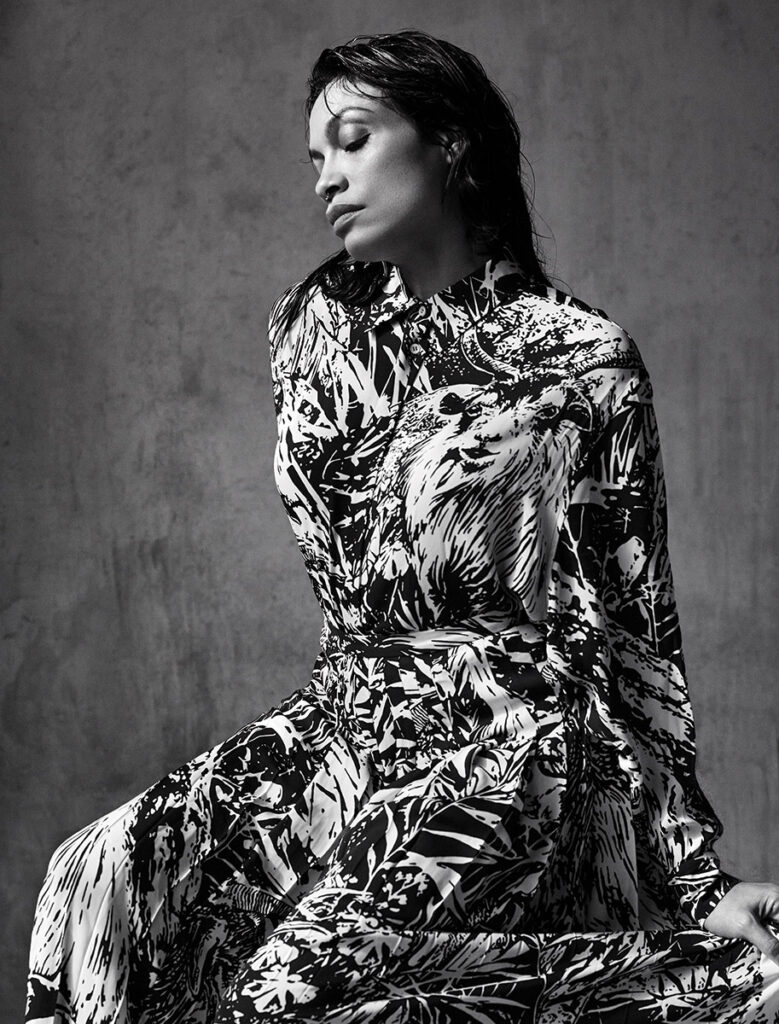 the collector - rosario dawson - photographer philip riches - makeup anna maria negri - w-mmanagement - wm-artist management - milano - agency