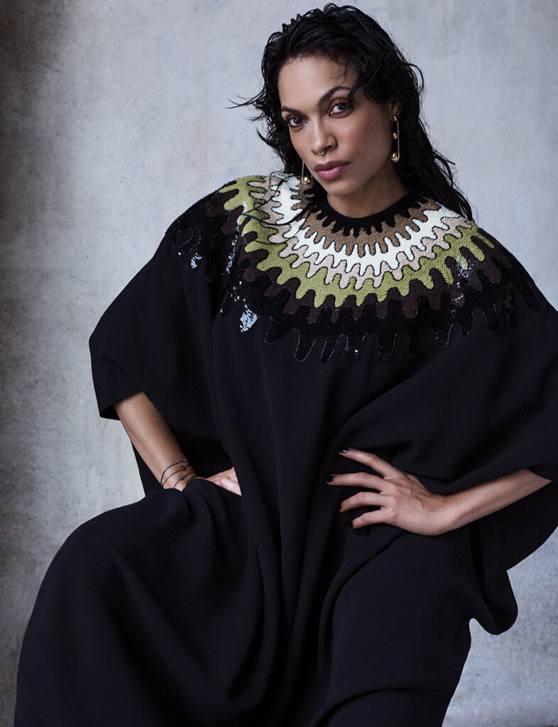 the collector - rosario dawson - photographer philip riches - makeup anna maria negri - w-mmanagement - wm-artist management - milano - agency