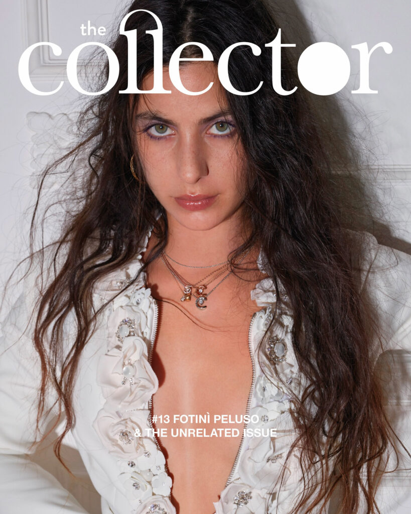 the collector magazine - Fotinì Peluso - photographer riccardo tinelli - makeup anna maria negri - hair leon gorman - manicure alessia cannarozzo