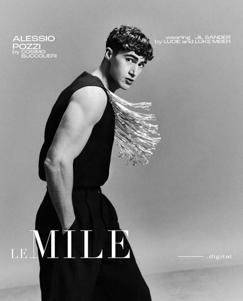 le mile - alessio pozzi - photographer cosimo buccolieri - styling chidozie obasi - w-mmanagement - wm-artist management - milano - agency