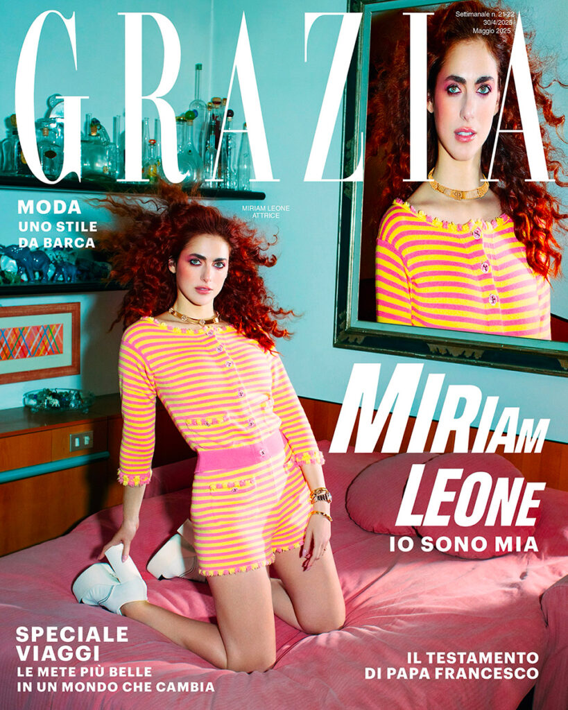 miriam leone - grazia italia - photographer sabine villard - styling valentina serra - hair davide diuodovich - w-mmanagement - milano