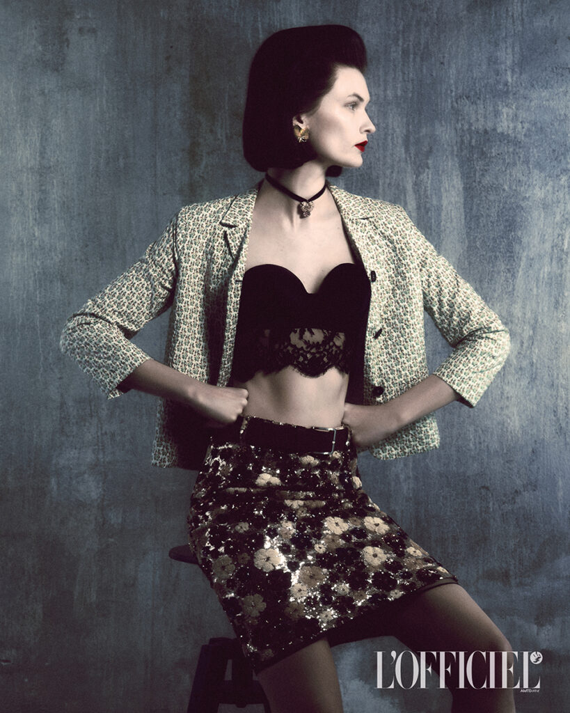 l'officiel italia - segreti bourgeois - photographer giulio rustichelli - styling giulio martinelli - w-mmanagement - wm-artist management - milano