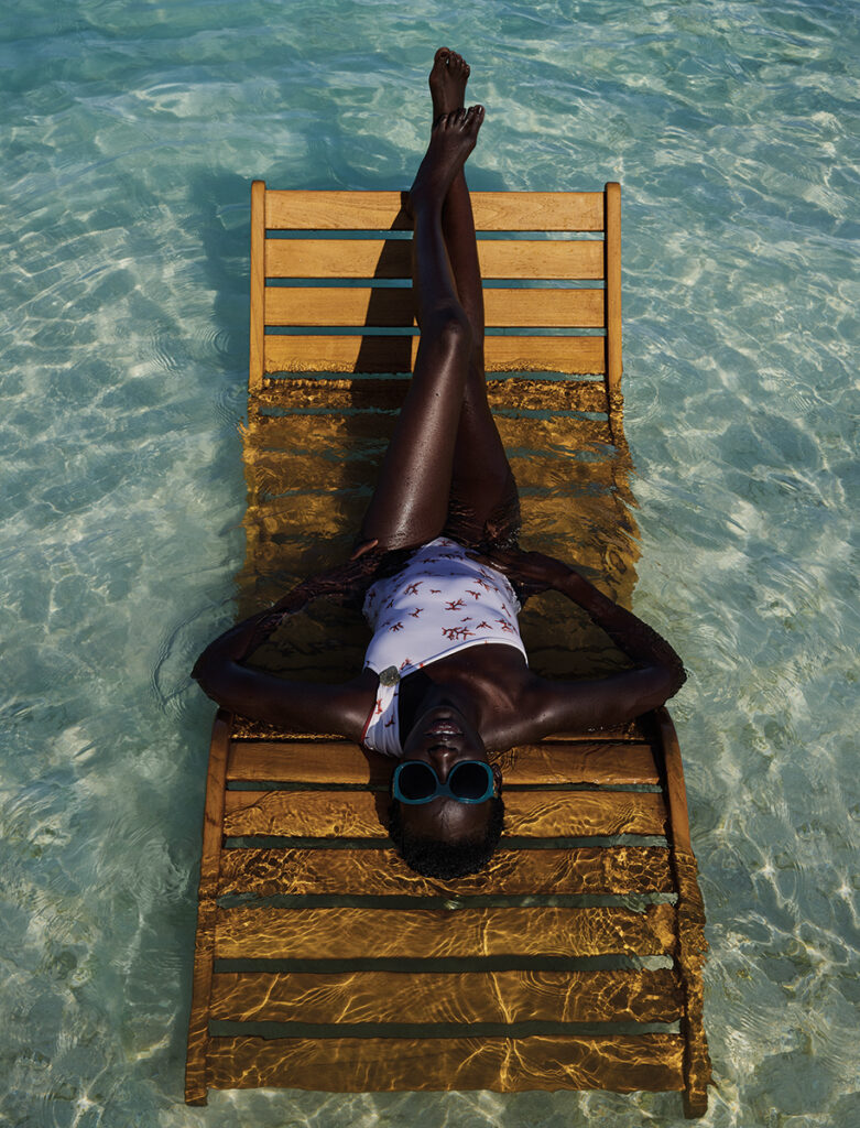 L’OFFICIEL ITALIA photo by Vincenzo Valente l'officiel italia - summer colours - photographer vincenzo valente - styling giulia martinelli - hair - makeup anna maria negri - w-mmanagement - milano
