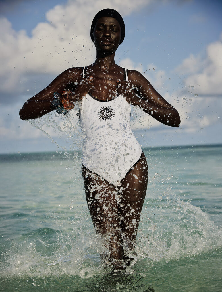 l'officiel italia - summer colours - photographer vincenzo valente - styling giulia martinelli - hair - makeup anna maria negri - w-mmanagement - milano
