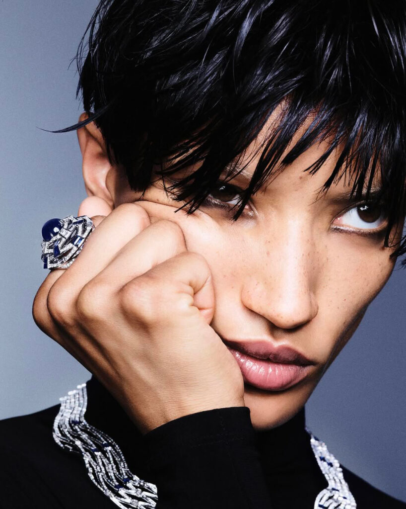 vogue korea - Georgia in The Sky With Diamonds - photographer Pakbae - hair olivier lebrun - w-mmanagement - wm-artist management - milano