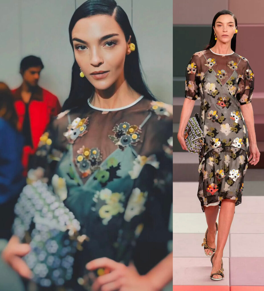Fendi - mfw - spring summer 26 - manicure carlotta saettone - fashion show - wm-artist management - w-mmanagement - milano - agency
