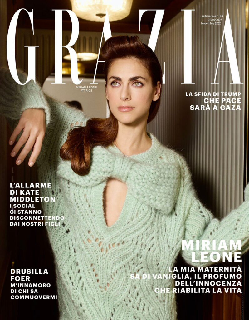 miriam leone - grazia - photographer Francesco Ormando - styling valentina serra - hair davide diodovich - w-mmanagement - milano - agency