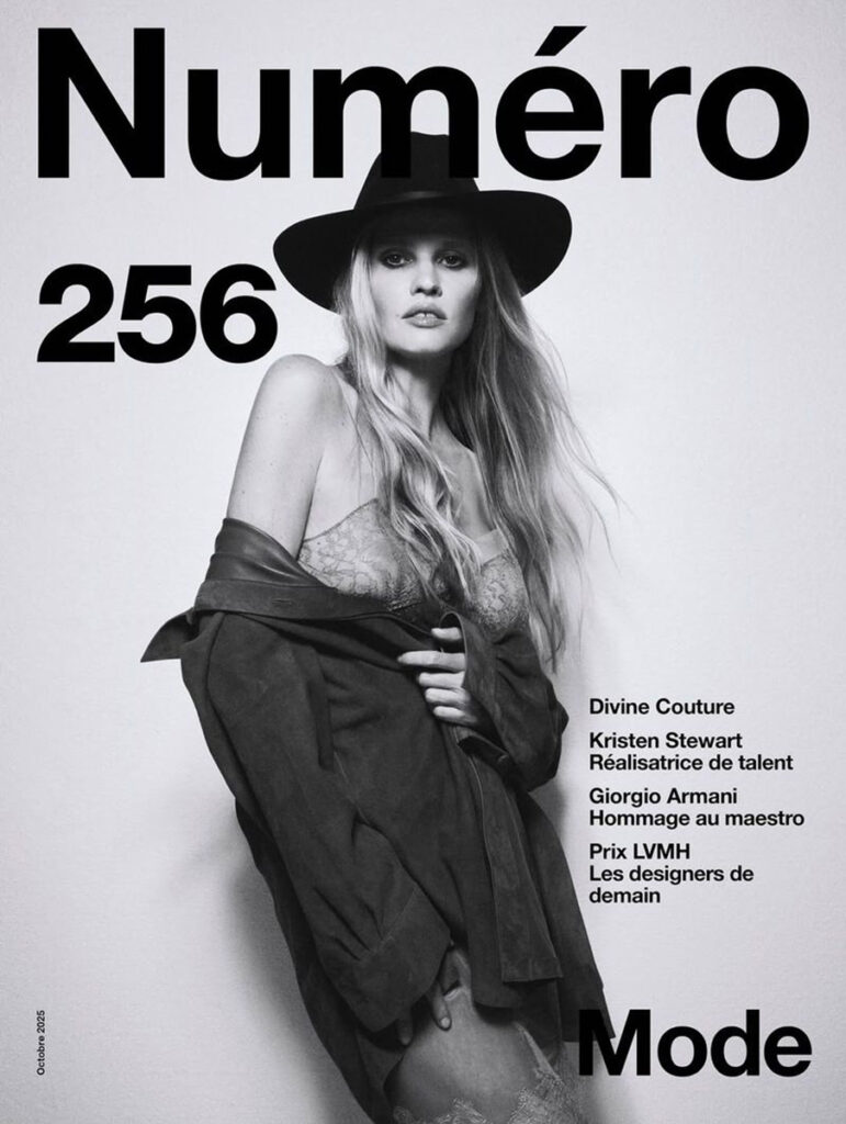 Numéro France - photographer matt easton - lara stone - styling anna castan - WM-Artist management - W-MManagement - Milano