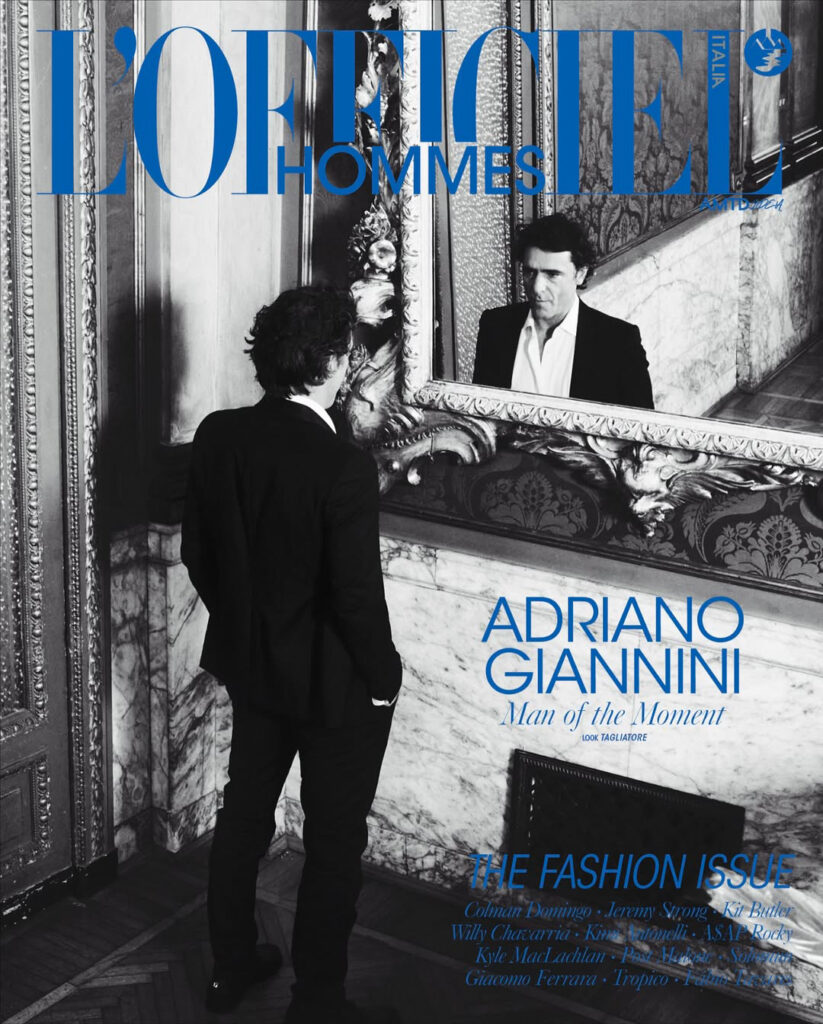 l'officiel hommes italia - adriano giannini - styling giulia martinelli - photographer paolo musa - w-mmanagement - milano