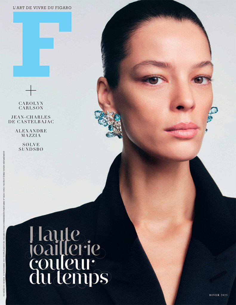 le figaro - Haute joaillerie couleur du temps - photgrapher txema yeste - styling belen casadevall - makeup thomas lorenz - w-mmanagement - milano