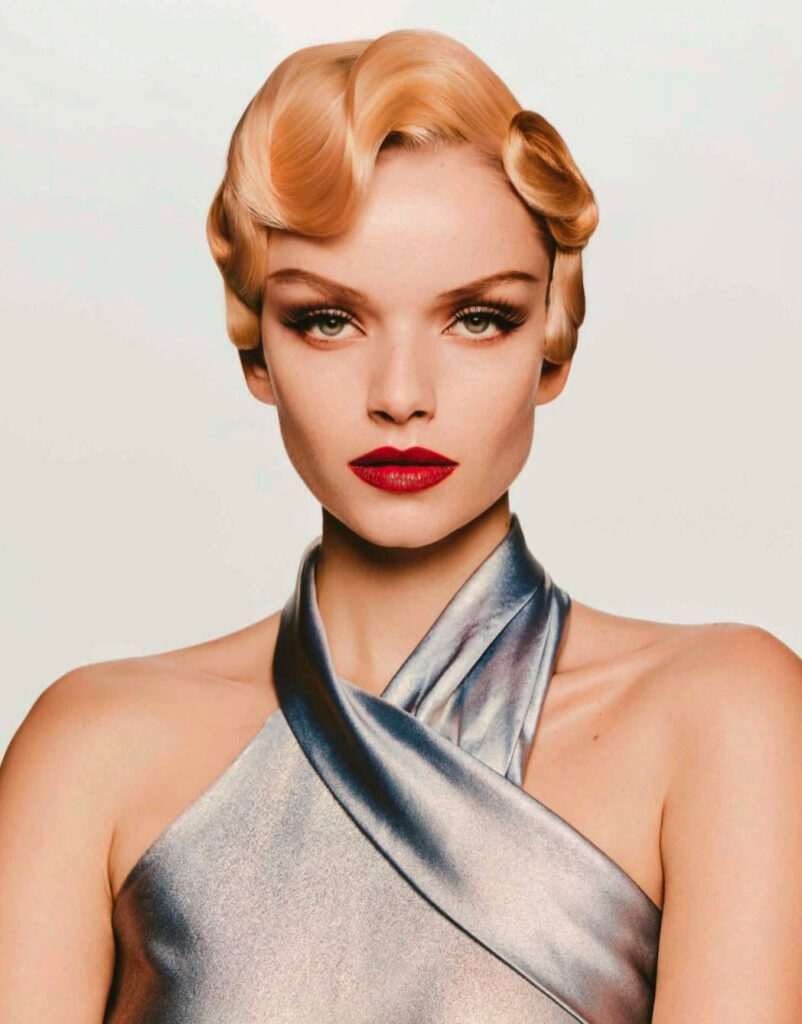 Madame Figaro - Deux siècles de beauté - photographer Charlotte Navio - styling Julie Gillet - hair olivier lebrun - w-mmanagement - milano - agency