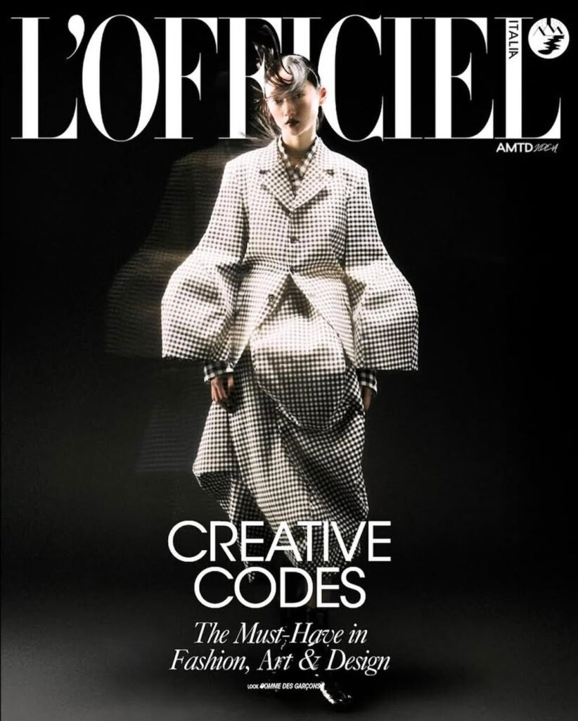 L'officiel Italia - cubismo contemporaneo - photographer Alberto alaggio - styling Giulia Martinelli - w-mmanagement - milano - agency
