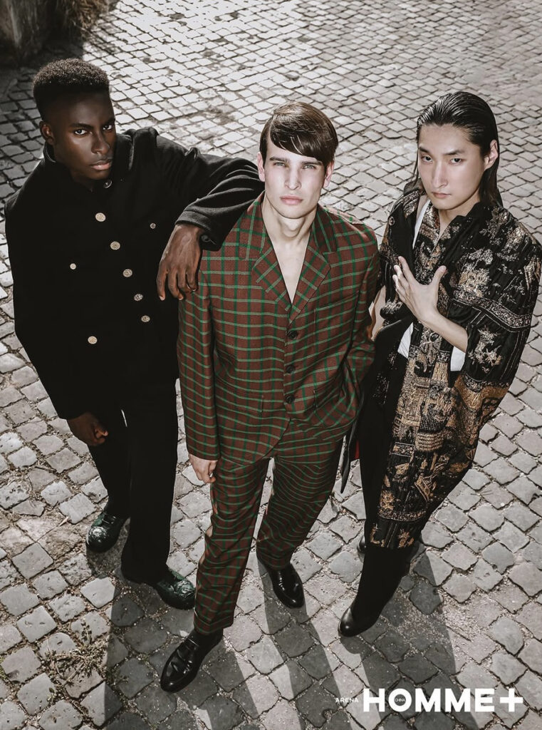 arena homme+ china - photographer yongqing L - styling Geoff K. Cooper - makeup edoardo de falco - w-mmanagement - milano - agency