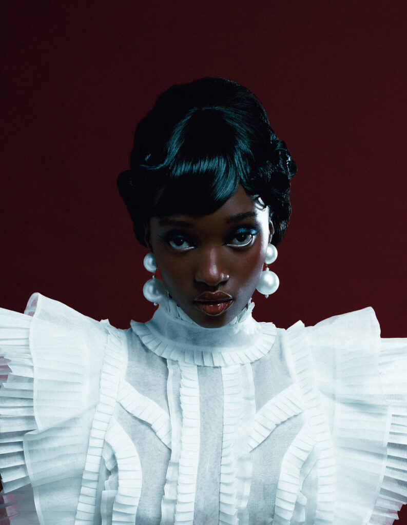 the collector - photographer alberto cantu' - hair emanuele vona - hair alessandro pompili - makeup anna maria negri - makeup - amy kouroma - w-mmanagement