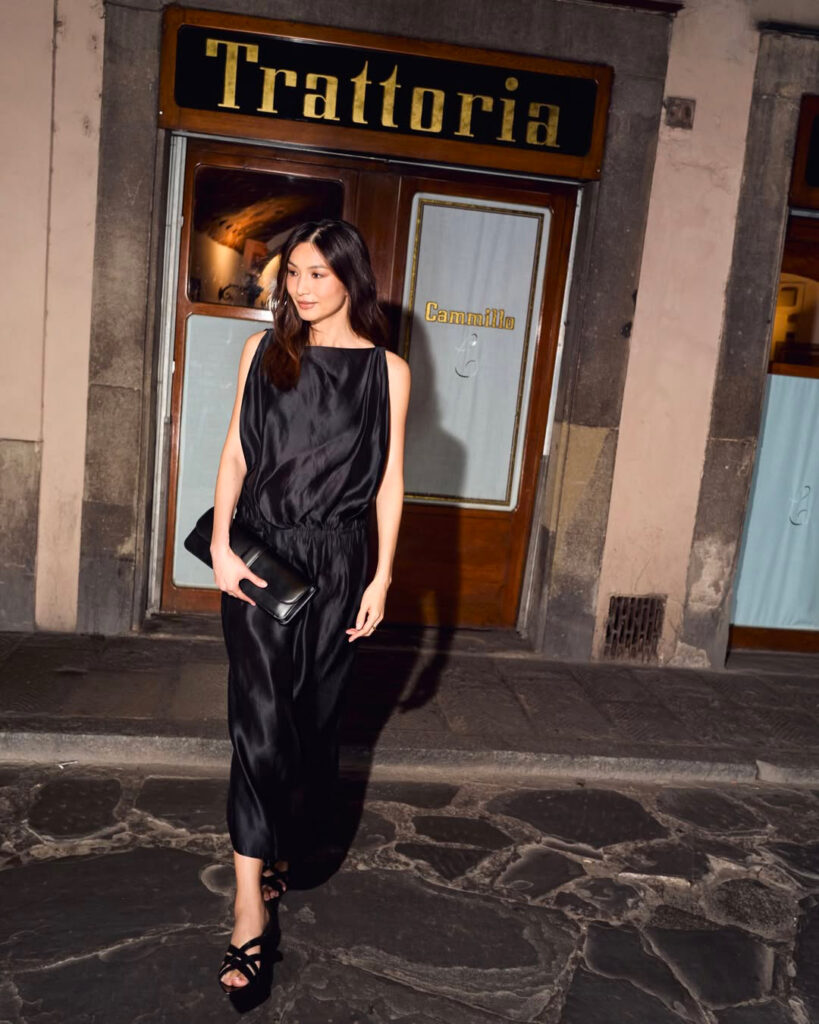 Gemma chan - net a porter - khaite - makeup manuel mameli - hair danilo ferrigno - W-mmanagement - milano - agency - wm-artist management
