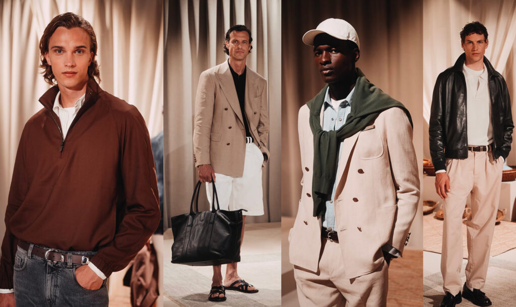 canali - fashion show - ss27 - makeup claudia malavasi - hair davide diodovich - manicure carlotta saettone - w-mmanagement