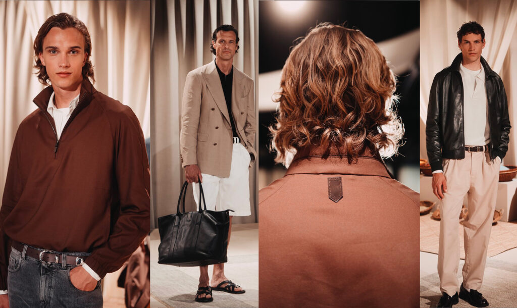canali - fashion show - ss27 - makeup claudia malavasi - hair davide diodovich - manicure carlotta saettone - w-mmanagement