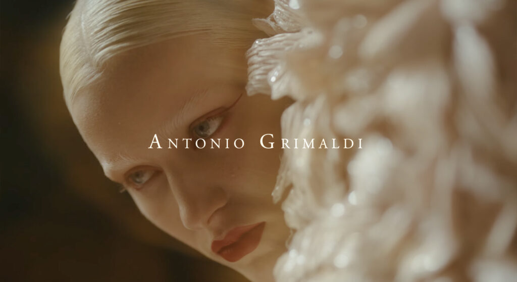antonio grimaldi - spring summer 26 - styling simone guidarelli - makeup anna maria negri - hair emanuele vona - manicure alessia cannarozzo - w-mmanagement