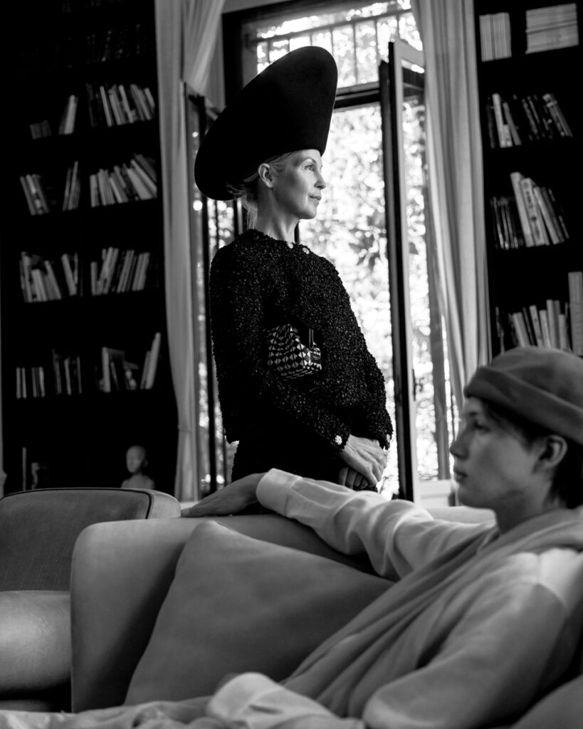 Kelly Rutherford Hermès Giersch - photographer Benedikt Renc - styling julie wozniac - makeup amy kouroma - hair alessandro pompili - w-mmanagement