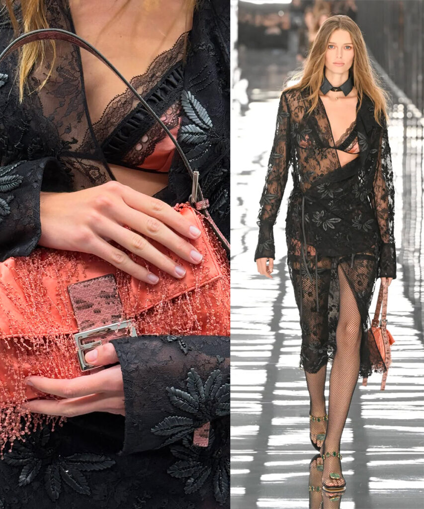 Fendi - mfw - spring summer 27 - manicure carlotta saettone - fashion show - wm-artist management - w-mmanagement - milano - agency