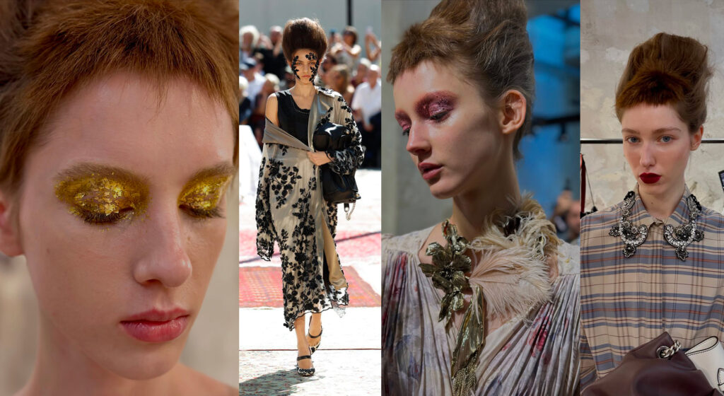 antonio marras - fashion show ss27 - runway - makeup ricky morandin - makeup artist - w-mmanagement - milano - agency - wm-artist management