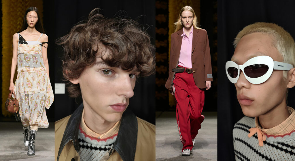 onitsuka tiger - fashion show ss27 - runway - makeup ricky morandin - manicue carlotta saettone - w-mmanagement - milano - agency - wm-artist management