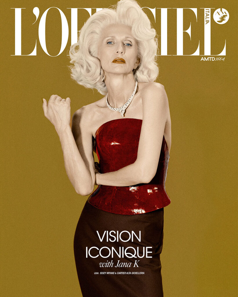 l'officiel italia - madame l’artiste - photographer Bohdán Bohdánov - styling giulia martinelli - w-mmanagement - wm-artist management - milano - agency