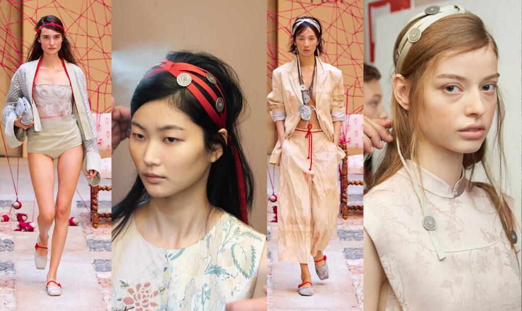 hui milano - ss27 - milano fashion week - makeup anna maria negri - hair davide diodovich - w-mmanagement - milano - agency